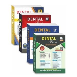 Dental Pulse 18th Edition 2025 4 Volume Set by K Satheesh Kumar Reddy