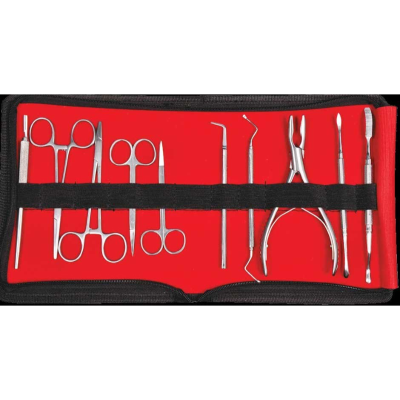 GDC Surgical Instruments Set of 10 In Pouch SISP10