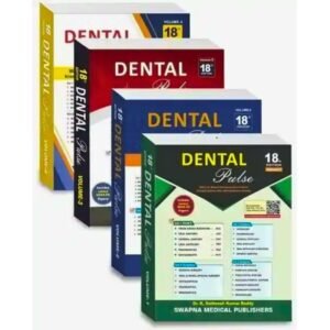 Dental Pulse 18th Edition 2025 4 Volume Set by K Satheesh Kumar Reddy