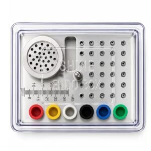 Indian Dental Endo Box 41 Holes Plastic for Endodontic Instruments