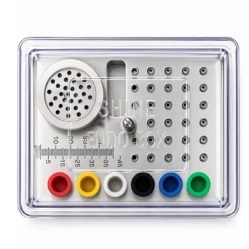 Indian Dental Endo Box 41 Holes Plastic for Endodontic Instruments