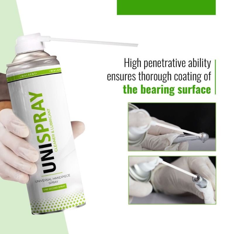 Waldent Unispray Universal Handpiece Spray - Image 7
