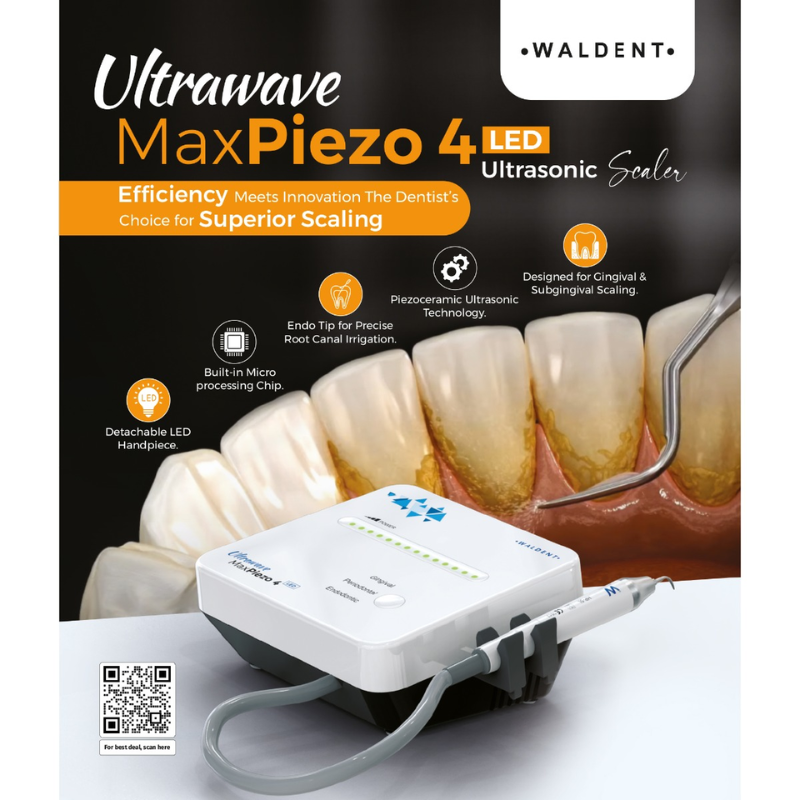 Waldent Ultrawave MaxPiezo 4 LED Ultrasonic Scaler - Image 9
